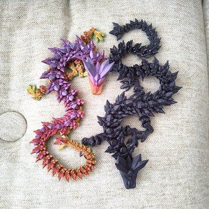 3D printer flexible dragon